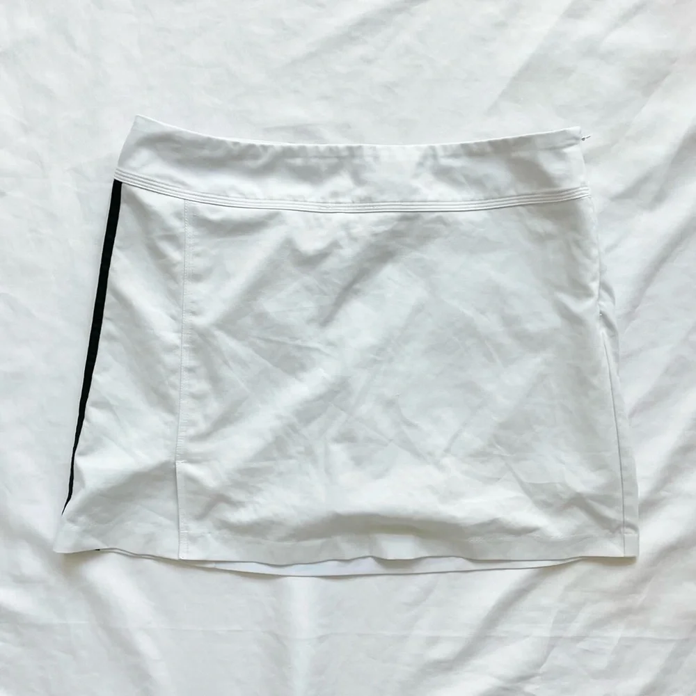 Adidas Light Grey Tennis Skirt Size 8 - Picture 2 of 6
